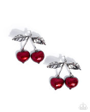 Load image into Gallery viewer, Confident Cherries Red Earrings