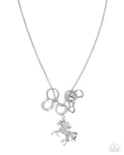 Load image into Gallery viewer, Cowboy Cadence White Lanyard