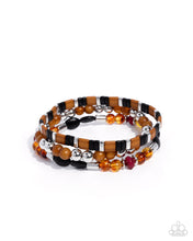 Load image into Gallery viewer, Sunset Stack Black Bracelet