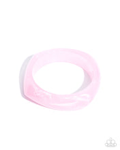 Load image into Gallery viewer, Marbled Mobility Pink Bangle