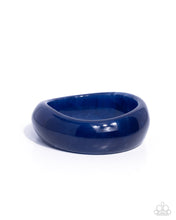 Load image into Gallery viewer, Modest Mirage Blue Acrylic Bangle