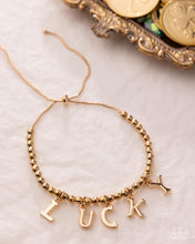 Load image into Gallery viewer, Lucky Me! Gold Bracelet