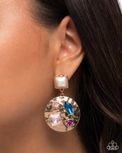 Load image into Gallery viewer, Heirloom Haven Pink Post Earrings