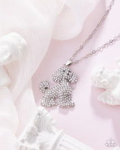 Load image into Gallery viewer, Particular Poodle White Necklace