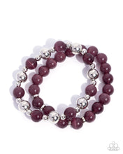 Load image into Gallery viewer, Fun-Loving Fantasy Purple Bracelet