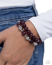Load image into Gallery viewer, Fun-Loving Fantasy Purple Bracelet