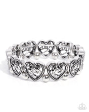 Load image into Gallery viewer, Historic Heartthrob White Bracelet