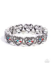 Load image into Gallery viewer, Historic Heartthrob Multi Bracelet