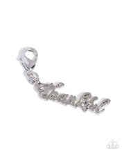 Load image into Gallery viewer, Tastefully Thankful Silver Thankful Charm