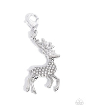 Load image into Gallery viewer, Leading Reindeer White Deer Charm