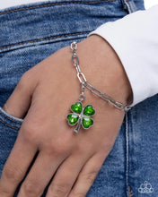Load image into Gallery viewer, Lucky Luminescence Green Charm