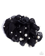 Load image into Gallery viewer, Pearl Page Black Hair Claw