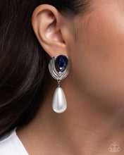 Load image into Gallery viewer, Elegantly Enraptured Blue Earrings