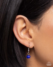 Load image into Gallery viewer, Teardrop Tale Blue Necklace
