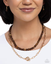 Load image into Gallery viewer, Compassionate Chic Brown Necklace
