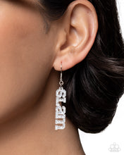 Load image into Gallery viewer, Slam Dunk Statement Silver Earrings