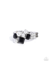 Load image into Gallery viewer, Stuck In The Moment Black Skinny Band Ring