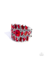 Load image into Gallery viewer, Strategically Shimmery Red Ring