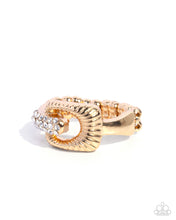 Load image into Gallery viewer, Captivating Confidence Gold Skinny Band Ring