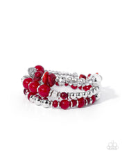 Load image into Gallery viewer, Funky Fusion Red Bracelet