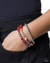 Load image into Gallery viewer, Funky Fusion Red Bracelet