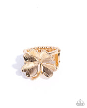 Load image into Gallery viewer, Low-Key Luck Gold Ring