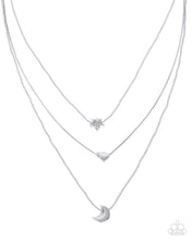 Load image into Gallery viewer, Serious Shapes White Necklace