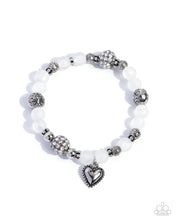 Load image into Gallery viewer, Valentines Story White Bracelet