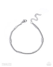Load image into Gallery viewer, Timeless Tyrant Men’s Silver Bracelet
