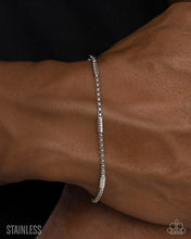 Load image into Gallery viewer, Timeless Tyrant Men’s Silver Bracelet