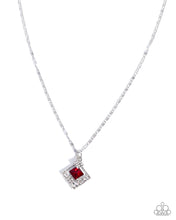 Load image into Gallery viewer, Sentimental Squares - Red