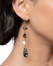 Load image into Gallery viewer, Going Desert to Desert Black Earrings