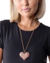 Load image into Gallery viewer, Huge Heart Pink Necklace