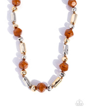 Load image into Gallery viewer, Danger Zone Delight Brown Necklace