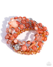 Load image into Gallery viewer, Thriving Tapestry Orange Bracelet