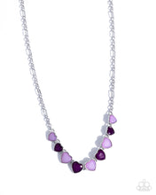 Load image into Gallery viewer, Unrequited Affection Purple Necklace