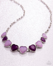 Load image into Gallery viewer, Unrequited Affection Purple Necklace