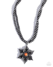 Load image into Gallery viewer, Santa Fe Socialite Orange Necklace