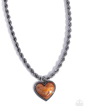 Load image into Gallery viewer, Romantic Rhythm Orange Necklace