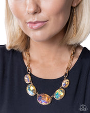 Load image into Gallery viewer, Mic Dropping Color Orange Necklace