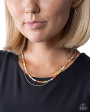 Load image into Gallery viewer, Glossy Generosity Yellow Necklace