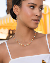 Load image into Gallery viewer, Glossy Generosity Yellow Necklace