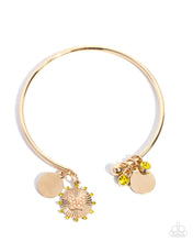 Load image into Gallery viewer, Aerial Acclaim Yellow Cuff Bracelet