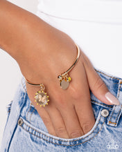 Load image into Gallery viewer, Aerial Acclaim Yellow Cuff Bracelet