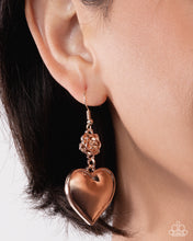 Load image into Gallery viewer, Vintage Memory Rose Gold Earrings