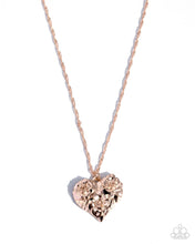 Load image into Gallery viewer, Vintage Flair Rose Gold Necklace