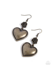 Load image into Gallery viewer, Vintage Memory Brass Earrings
