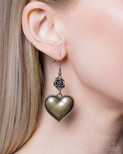 Load image into Gallery viewer, Vintage Memory Brass Earrings