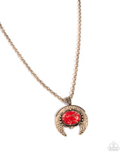 Load image into Gallery viewer, Ephemeral Element Red Necklace