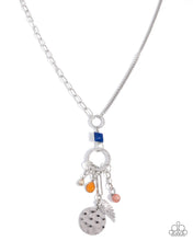Load image into Gallery viewer, Angelic Anchor Blue Necklace